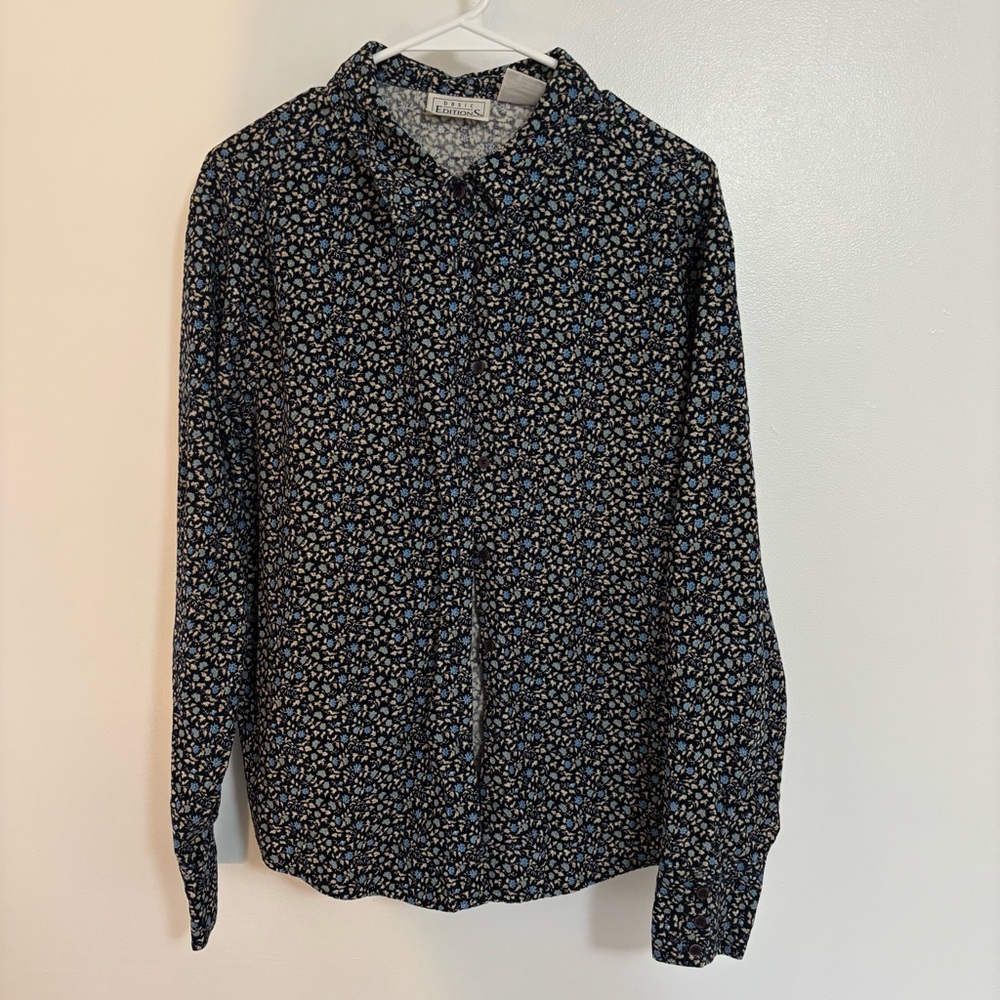 Floral Button-Up Shirt
